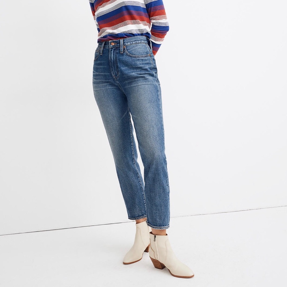 Madewell Petite Momjean Downey Wash